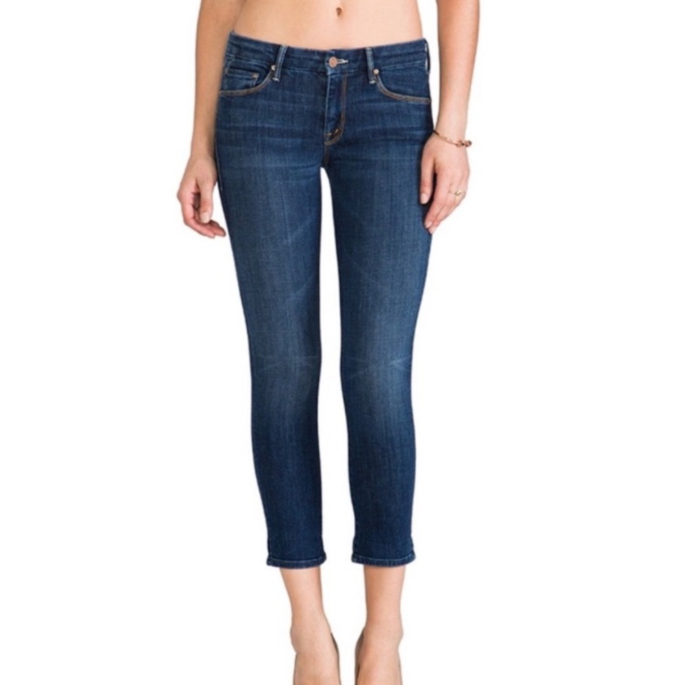 Mother The Looker Jeans In Flowers From The Storm